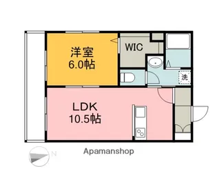 GRAND VILLA FUNAIRI(グランヴィラ舟入)【402号室】の間取り