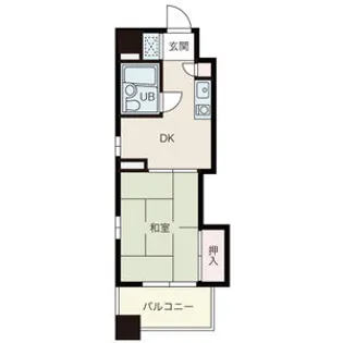 ダイアパレス宝町【2階】の間取り