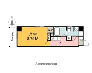 エコービル【3階】の間取り