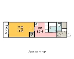 第3木本ビル【7階】の間取り