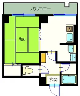 タイキョウビル【201号室号室】の間取り