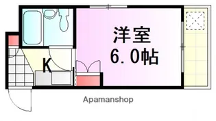 メゾン大州【4階】の間取り