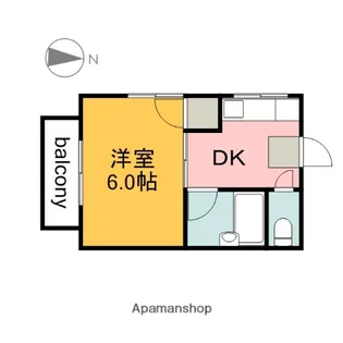 ビラハウス【2階】の間取り