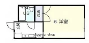 グリーンハウス翠【2階】の間取り