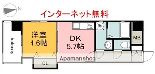 MBS Building南竹屋【3階】の間取り