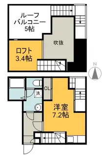 MAISONETIC リバーサイド宇品【201号室号室】の間取り