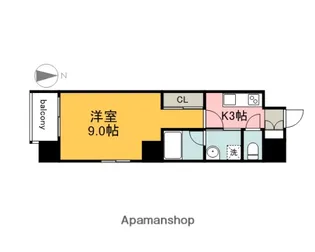 MC RESIDENCE【3階】の間取り