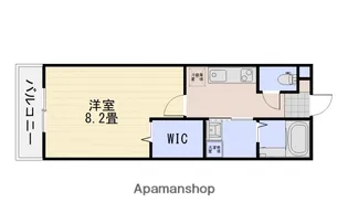インフィニティ大須【3階】の間取り
