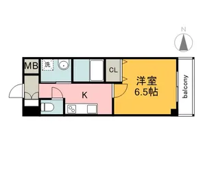 レコルト住吉【2階】の間取り