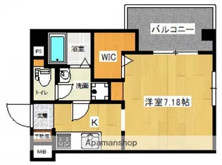 LE DOME東蟹屋【603号室】の間取り