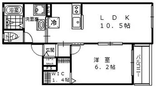 MAISON DE UNICO (メゾンドユニコ)【101号室号室】の間取り