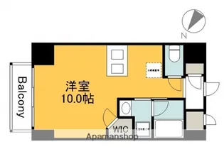 メゾン ド 銀山【8階】の間取り