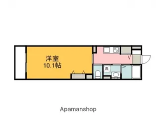 オークランドヒルズ仁保南【3階】の間取り