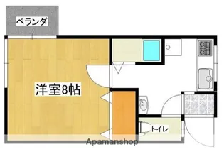 松尾ビル【3階】の間取り