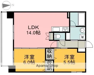 SAKURA PARK【8階】の間取り