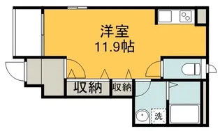 ヴァンベール【1階】の間取り