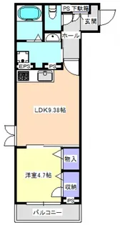 東雲MEビル【304号室号室】の間取り