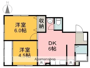 十日市ビル2【3階】の間取り