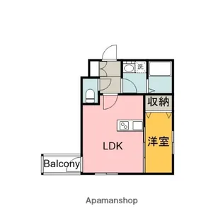 セブンプロート庚午北【1階】の間取り