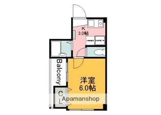 COMFORT AKEBONO(旧丸重ビル)【403号室】の間取り