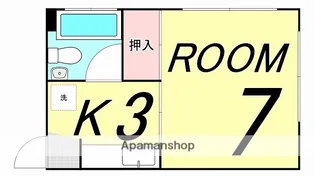太田ビル【201号室】の間取り