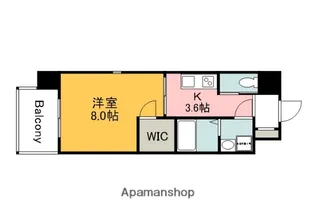TREE TERRACE 平和公園【4階】の間取り