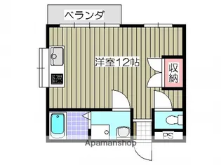 スナコダコーポB棟【2階】の間取り