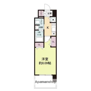 ヴィラ博丈昭和町【3階】の間取り
