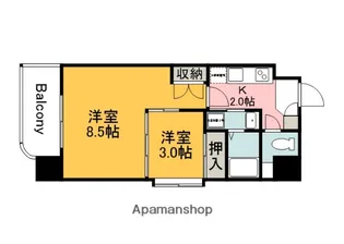 2Kの間取り画像