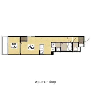 月光江波東参番館【2階】の間取り