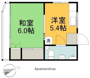 第1CCSビル【4階】の間取り