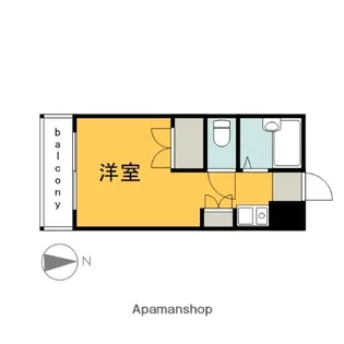 ベル・ミヤジ【2階】の間取り