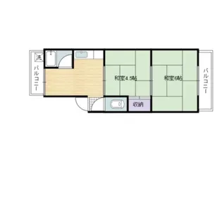 新栄ハイム【301号室号室】の間取り