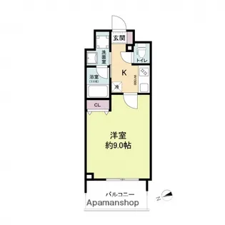LaSante河原町(旧:S-RESIDENCE河原町)【10階】の間取り