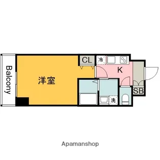 KYOWA RESIDENCE KOAMI【8階】の間取り