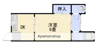 加藤荘【102号室】の間取り
