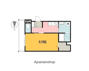 グラン羽衣【102号室】の間取り