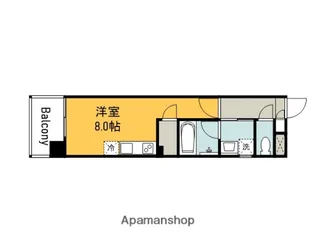 リフレスロイヤルシティⅣ【9階】の間取り