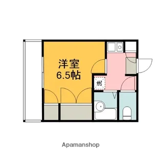 ラスター中筋【3階】の間取り