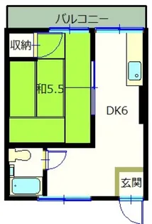 広島県広島市東区光町2丁目【マンション】の間取り