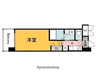 S−RESIDENCE宇品海岸【8階】の間取り