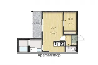 LIEN翠【3階】の間取り