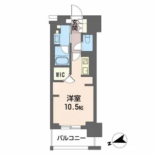 ザ・十日市プレイス【4階】の間取り