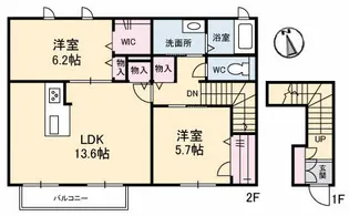 SOPHIA K.S【2階】の間取り