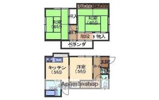 広島県広島市西区井口1丁目【一戸建】の間取り