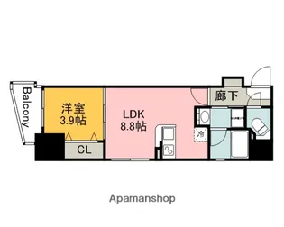 PROSPERITY【7階】の間取り