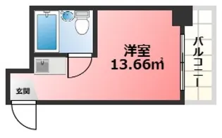 アスプロパラティ3【402号室号室】の間取り