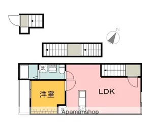 PABLO戸坂 A棟【3階】の間取り