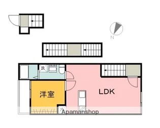 PABLO戸坂 B棟【3階】の間取り