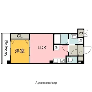 PLACIDO宇品【11階】の間取り
